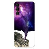 Senada Samsung Galaxy A14 İle Uyumlu Kılıf Silikon Desenli Resimli Kapak Smoke