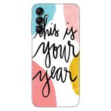 Senada Samsung Galaxy A14 İle Uyumlu Kılıf Silikon Desenli Resimli Kapak Your Year