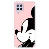 Senada Samsung Galaxy A22 / M22 / M32 ile Uyumlu Kılıf Resimli Desenli Silikon 05Mickey