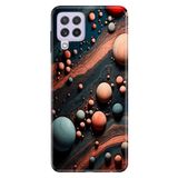 Senada Samsung Galaxy A22 / M22 / M32 ile Uyumlu Kılıf Resimli Desenli Silikon Gezegen