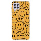 Senada Samsung Galaxy A22 / M22 / M32 ile Uyumlu Kılıf Resimli Desenli Silikon Gülen Emoji