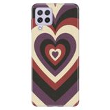 Senada Samsung Galaxy A22 / M22 / M32 ile Uyumlu Kılıf Resimli Desenli Silikon Mat Kalpler