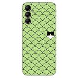 Senada Samsung Galaxy A24 İle Uyumlu Kılıf Silikon Desenli Resimli Uv Kapak Karton Kedi