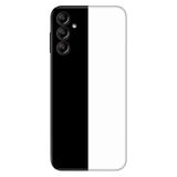 Senada Samsung Galaxy A24 İle Uyumlu Kılıf Silikon Desenli Resimli Uv Kapak Siyah Beyaz Feda