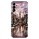 Senada Samsung Galaxy A25 İle Uyumlu Kılıf Silikon Desenli Resimli Amsterdam