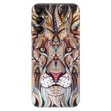Senada Samsung Galaxy A25 İle Uyumlu Kılıf Silikon Desenli Resimli Kapak Aslan Mandala