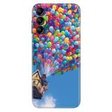 Senada Samsung Galaxy A25 İle Uyumlu Kılıf Silikon Desenli Resimli Kapak Balonlu Ev