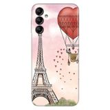 Senada Samsung Galaxy A25 İle Uyumlu Kılıf Silikon Desenli Resimli Kapak Eiffel/Paris