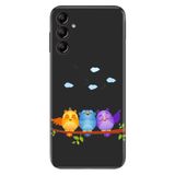 Senada Samsung Galaxy A25 İle Uyumlu Kılıf Silikon Desenli Resimli Kapak Kuşlar