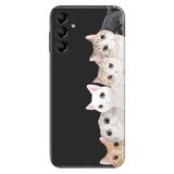 Senada Samsung Galaxy A25 İle Uyumlu Kılıf Silikon Desenli Resimli Kapak Pisi Pisi Kedi