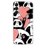 Senada Samsung Galaxy A25 İle Uyumlu Kılıf Silikon Desenli Resimli Kapak Sevimli Panda