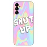 Senada Samsung Galaxy A25 İle Uyumlu Kılıf Silikon Desenli Resimli Kapak Shut Up