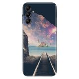 Senada Samsung Galaxy A25 İle Uyumlu Kılıf Silikon Desenli Resimli Kapak Tren Yolu