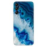 Senada Samsung Galaxy A25 İle Uyumlu Kılıf Silikon Desenli Resimli Koyu Ametist