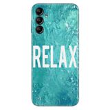 Senada Samsung Galaxy A25 İle Uyumlu Kılıf Silikon Desenli Resimli Relax Mermer