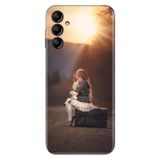 Senada Samsung Galaxy A25 İle Uyumlu Kılıf Silikon Desenli Resimli Yalnız Çocuk