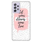 Senada Samsung Galaxy A33 5G İle Uyumlu Kılıf Tioserisi Silikon Kapak Let Dream Love