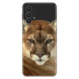 Senada Samsung Galaxy A33 İle Uyumlu Kılıf 0.4Mm Lazer Kesim Silikon Kapak Asil Aslan Kaplan