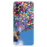 Senada Samsung Galaxy A33 İle Uyumlu Kılıf 0.4Mm Lazer Kesim Silikon Kapak Balonlu Ev Uyumlu