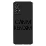 Senada Samsung Galaxy A33 İle Uyumlu Kılıf 0.4Mm Lazer Kesim Silikon Kapak Canım Kendim