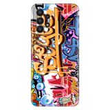 Senada Samsung Galaxy A33 İle Uyumlu Kılıf 0.4Mm Lazer Kesim Silikon Kapak Grafitti 999