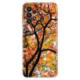 Senada Samsung Galaxy A33 İle Uyumlu Kılıf 0.4Mm Lazer Kesim Silikon Kapak Huzur Ağacı
