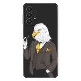 Senada Samsung Galaxy A33 İle Uyumlu Kılıf 0.4Mm Lazer Kesim Silikon Kapak Kartal Bey Uyumlu