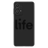 Senada Samsung Galaxy A33 İle Uyumlu Kılıf 0.4Mm Lazer Kesim Silikon Kapak Life Uyumlu