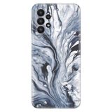 Senada Samsung Galaxy A33 İle Uyumlu Kılıf 0.4Mm Lazer Kesim Silikon Kapak Lüks Mermer