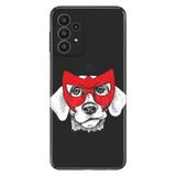 Senada Samsung Galaxy A33 İle Uyumlu Kılıf 0.4Mm Lazer Kesim Silikon Kapak Metro Dog