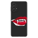Senada Samsung Galaxy A33 İle Uyumlu Kılıf 0.4Mm Lazer Kesim Silikon Kapak Miss.Vampir Uyumlu