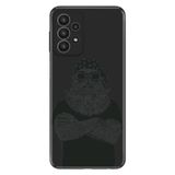 Senada Samsung Galaxy A33 İle Uyumlu Kılıf 0.4Mm Lazer Kesim Silikon Kapak Motorcu Baba
