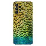 Senada Samsung Galaxy A33 İle Uyumlu Kılıf 0.4Mm Lazer Kesim Silikon Kapak Tavus Kuşu