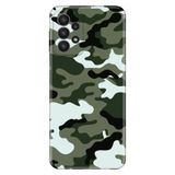 Senada Samsung Galaxy A33 İle Uyumlu Kılıf 0.4Mm Lazer Kesim Silikon Kapak Trend Kamuflaj