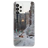 Senada Samsung Galaxy A33 İle Uyumlu Kılıf 0.4Mm Lazer Kesim Silikon Kapak Winter York
