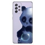Senada Samsung Galaxy A33 Uyumlu 5G İle Uyumlu Kılıf Tioserisi Silikon Kapak Cartoon Panda