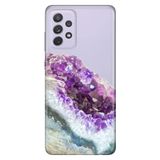 Senada Samsung Galaxy A33 Uyumlu 5G İle Uyumlu Kılıf Tioserisi Silikon Kapak Kristal Ametist