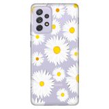 Senada Samsung Galaxy A33 Uyumlu 5G İle Uyumlu Kılıf Tioserisi Silikon Kapak Papatya