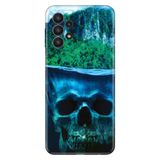 Senada Samsung Galaxy A33 Uyumlu İle Uyumlu Kılıf 0.4Mm Lazer Kesim Silikon Kapak Gizemli Orman
