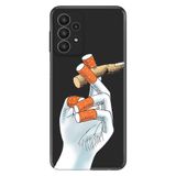 Senada Samsung Galaxy A33 Uyumlu İle Uyumlu Kılıf 0.4Mm Lazer Kesim Silikon Kapak Hayatı Sev