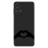 Senada Samsung Galaxy A33 Uyumlu İle Uyumlu Kılıf 0.4Mm Lazer Kesim Silikon Kapak Seni Seviyorum