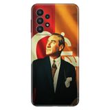 Senada Samsung Galaxy A33Uyumlu İle Uyumlu Kılıf 0.4Mm Lazer Kesim Silikon Kapak Gs Mustafa Kemal