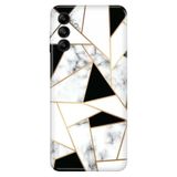Senada Samsung Galaxy A54 ile Uyumlu Kılıf Resimli Desenli Silikon İtalyan Mermer
