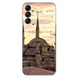 Senada Samsung Galaxy A54 İle Uyumlu Kılıf Silikon Desenli Resimli Kapak Camii