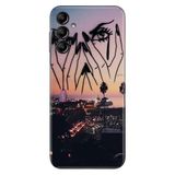 Senada Samsung Galaxy A54 İle Uyumlu Kılıf Silikon Desenli Resimli Kapak Cloud Girl