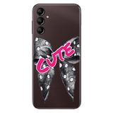 Senada Samsung Galaxy A54 İle Uyumlu Kılıf Silikon Desenli Resimli Kapak Cute Kurdele