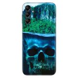 Senada Samsung Galaxy A54 İle Uyumlu Kılıf Silikon Desenli Resimli Kapak Gizemli Orman