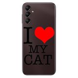 Senada Samsung Galaxy A54 İle Uyumlu Kılıf Silikon Desenli Resimli Kapak İlovecat
