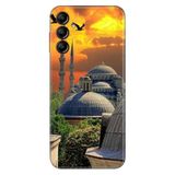 Senada Samsung Galaxy A54 İle Uyumlu Kılıf Silikon Desenli Resimli Kapak Kızılistanbul