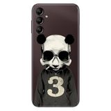 Senada Samsung Galaxy A54 İle Uyumlu Kılıf Silikon Desenli Resimli Kapak Skull Panda